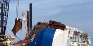 Final lifting lug  of Golden Ray wreck occurred