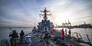 USS Donald Cook arrives in the Black Sea