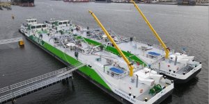 FlexFueler 002 LNG bunkering barge delivered