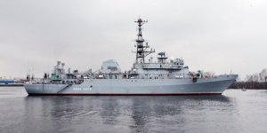 NATO ships exercise underway in the Black Sea