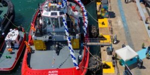 Sanmar holds naming ceremony for versatile Bulgaria-bound newbuild tug