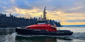 Powerful eco-friendly Sanmar escort tug named Tug of the Year 2024