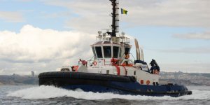 Sanmar delivers powerful escort tug to long-term client P&O Maritime Logistics