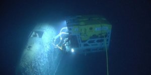 A Sunken Soviet Submarine leaking radiation