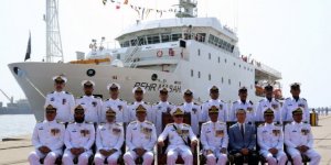 Pakistan Navy commissions research ship Behr Massah