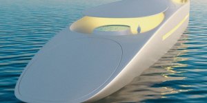 SuperYachtsMonaco has presented a futuristic superyacht project