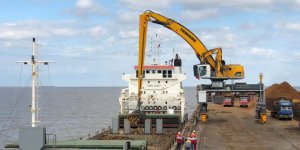 The largest port handling machine Liebherr has ever produced